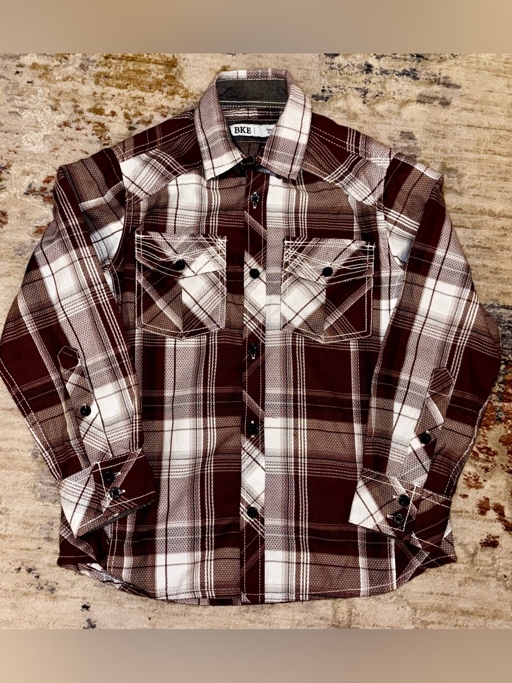 Boys BKE Button Up Shirt